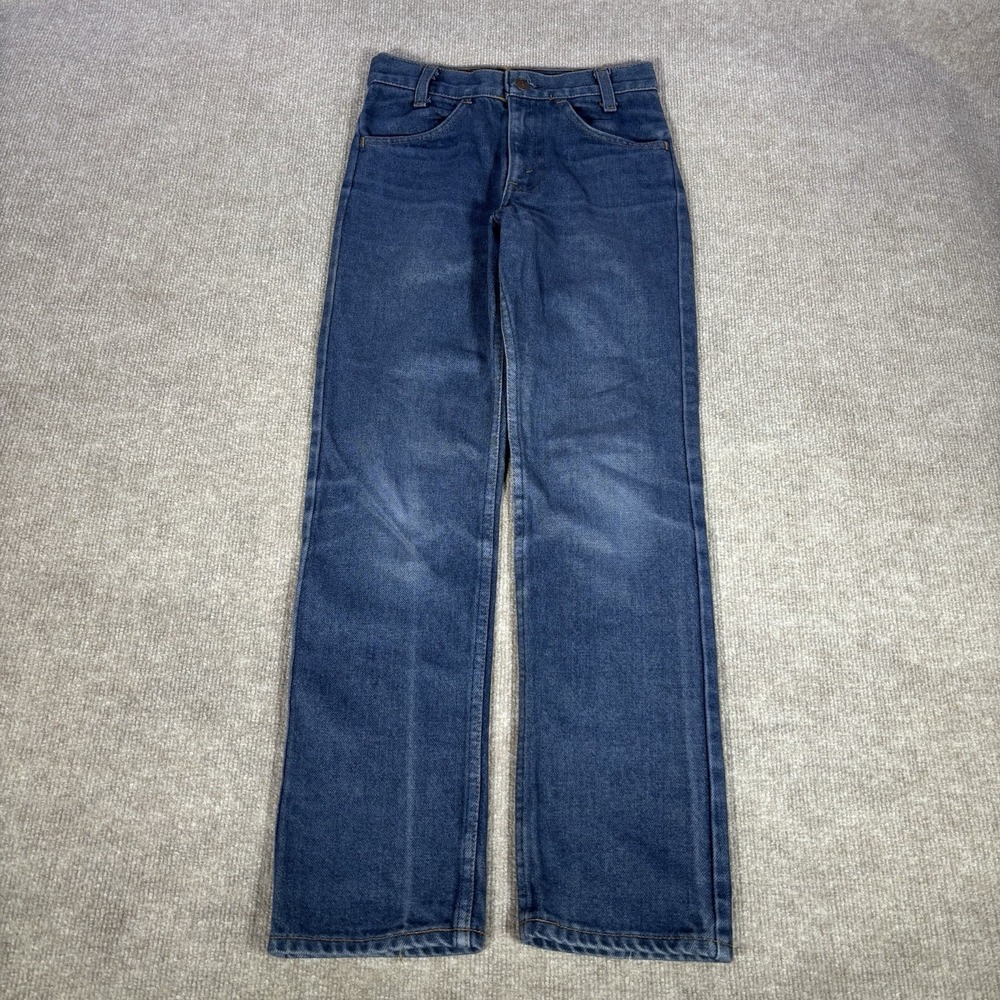 🧡Levi's Vintage Orange Tag🧡 Dark Blue Straight Leg Jeans